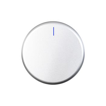 A control switch isolated against a white background