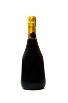 champagne black on a white background