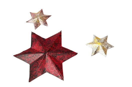 colorful stars on a white background