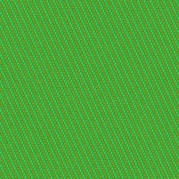 A close-up of bright green fabric texture