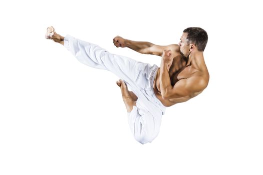 An image of a taekwondo martial arts master