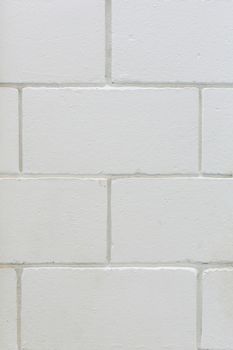 Square white brick wall background