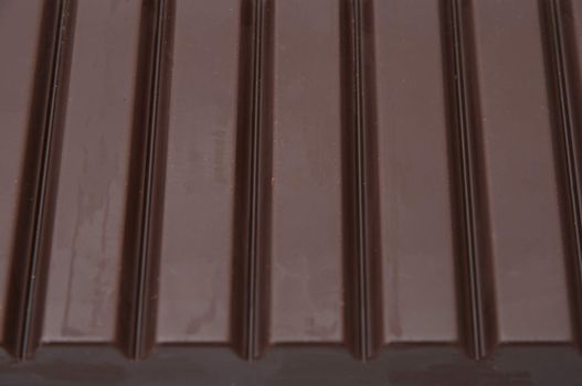 Striped chocolate bar for slicing