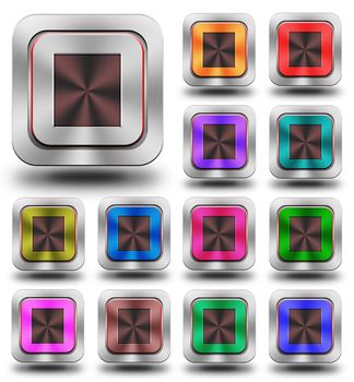 aluminum, steel, chromium, glossy, icon, button, sign, icons, buttons, crazy colors