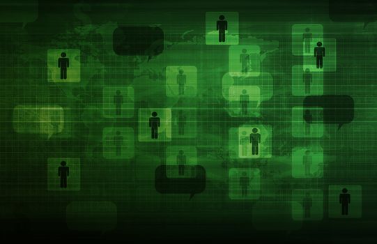 Communication Technology with Moving Data in Art