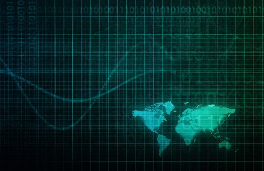 A Technology Industry Network As a Wallpaper