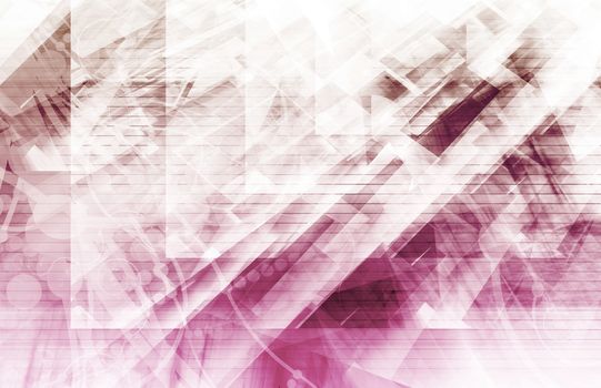 Futuristic Background Abstract Concept as a Art