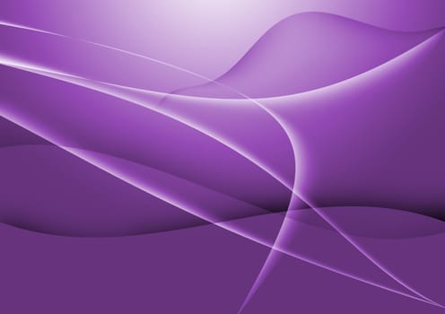 Abstract lines curve purple background