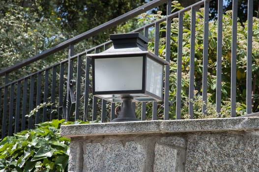 lantern of the house to see well at night