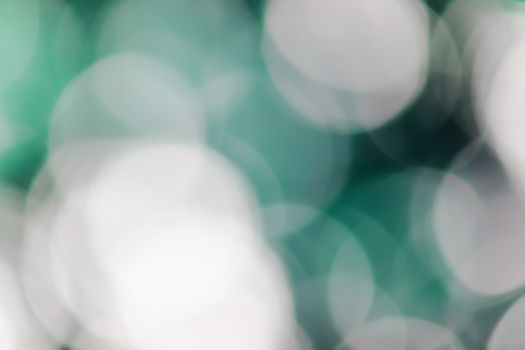 Blurred lights Blue bokeh abstract light background