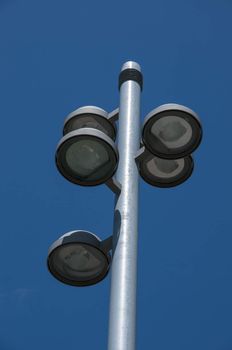 lamp with sky background