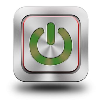 On-Off, aluminum, steel, chromium, glossy, icon, button, sign, icons, buttons, crazy colors