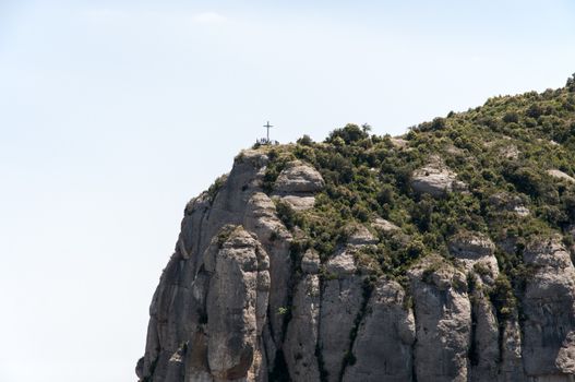 Montserrat mountains in Barcelona