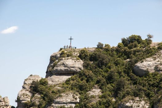 Montserrat mountains in Barcelona