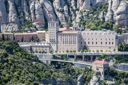 Montserrat monastery in Barcelona