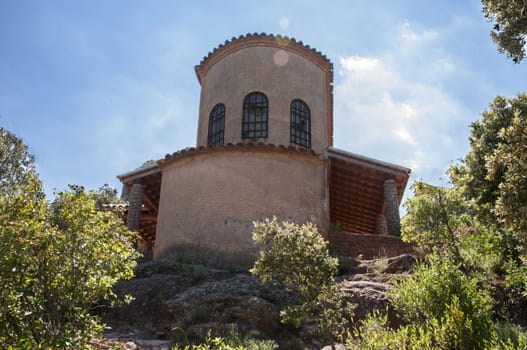 small chapel in the woods