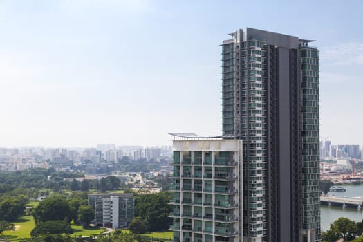 Resident Building in front of other buildings