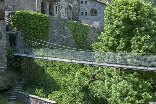 Rupit old suspension bridge