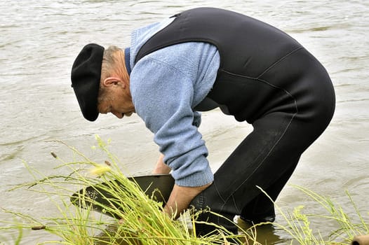 Cardet - France - May 18th, 19th and 20th, 2013 - European Cup of the gold diggers in river.