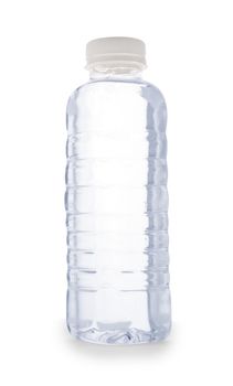 bottle of water isolated