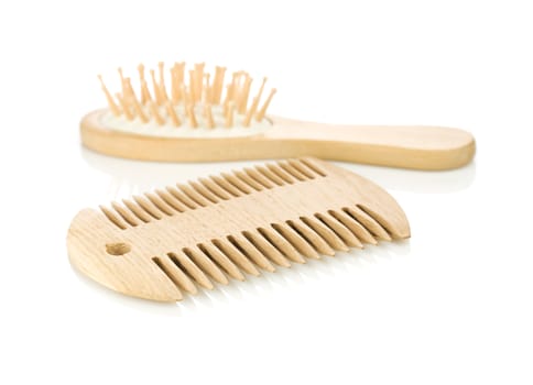 double-sided comb with hairbrush