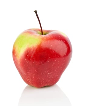 ripe apple isolated