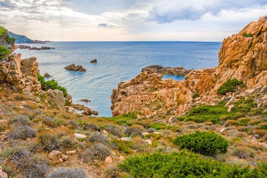 Costa Paradiso, rocky landscape - Island Sardinia, Italy