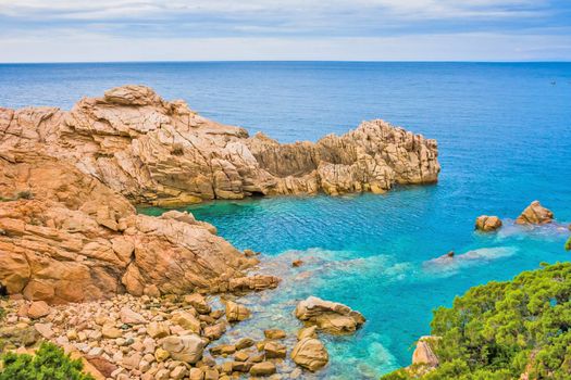 Costa Paradiso, rocky landscape - Island Sardinia, Italy