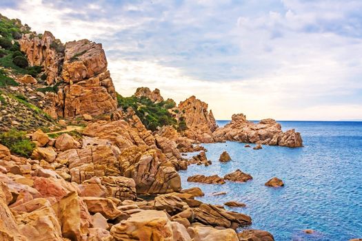 Costa Paradiso, rocky landscape - Island Sardinia, Italy