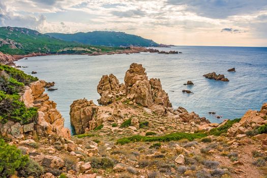 Costa Paradiso, rocky landscape - Island Sardinia, Italy