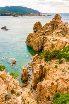 Costa Paradiso, rocky landscape - Island Sardinia, Italy