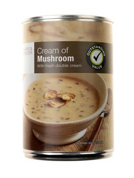 Tin of Cream of Mushroom Soup