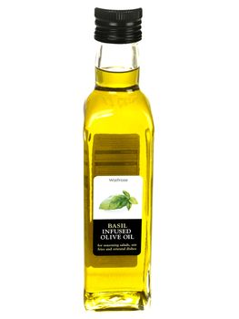 Bottles of Basil Cooking Oil