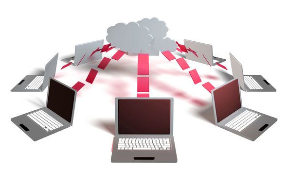 Cloud Computing Big Data Distributed Computing 3D
