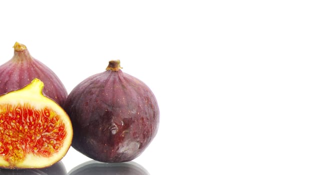 fig isolated on a white