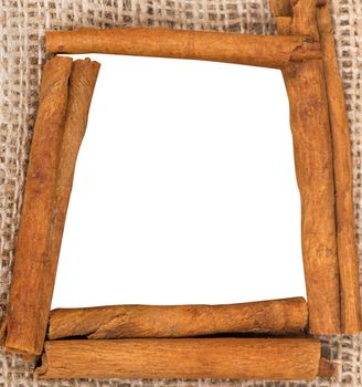 cinnamon sticks frame