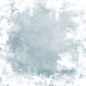 Grunge image of blue sky.