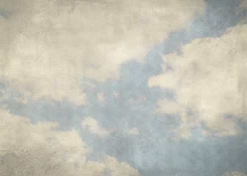 Vintage sky background, texture with the base of the sky.
