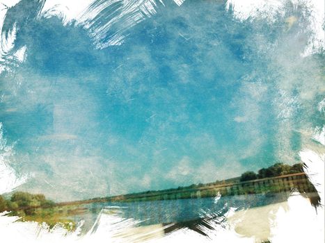 Vintage nature background