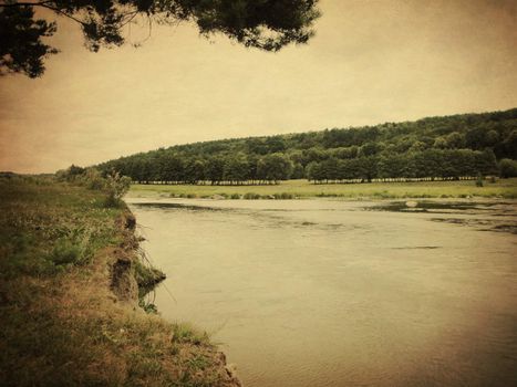 Vintage nature background