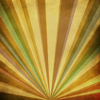 Vintage Sunbeams Background 