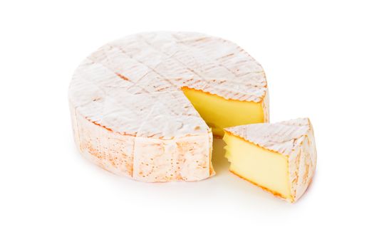 Cheese with a white mould