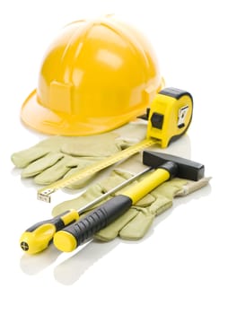 gloves and tools for repairing