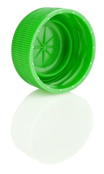 green lid with reflection