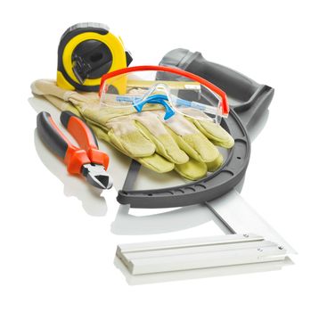 big collection of building tools
