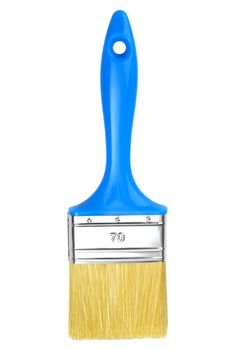 blue paint brush