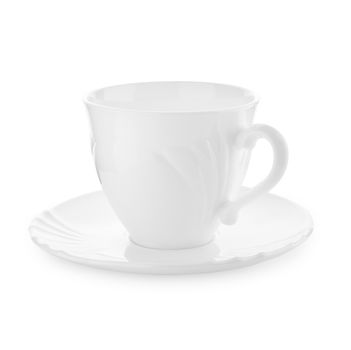 empty white mug