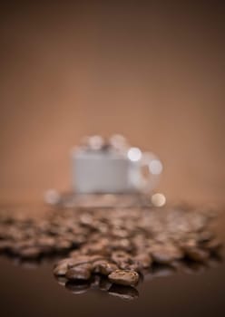beans and cup