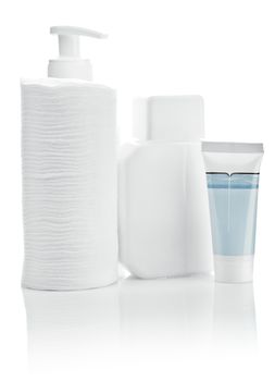composition of white care accesories
