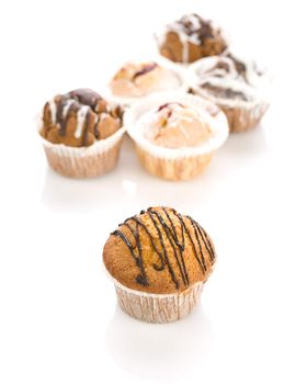 cupcakes isolated